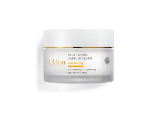 d'Alba - Whitening Vita Toning Capsule Cream 55g
