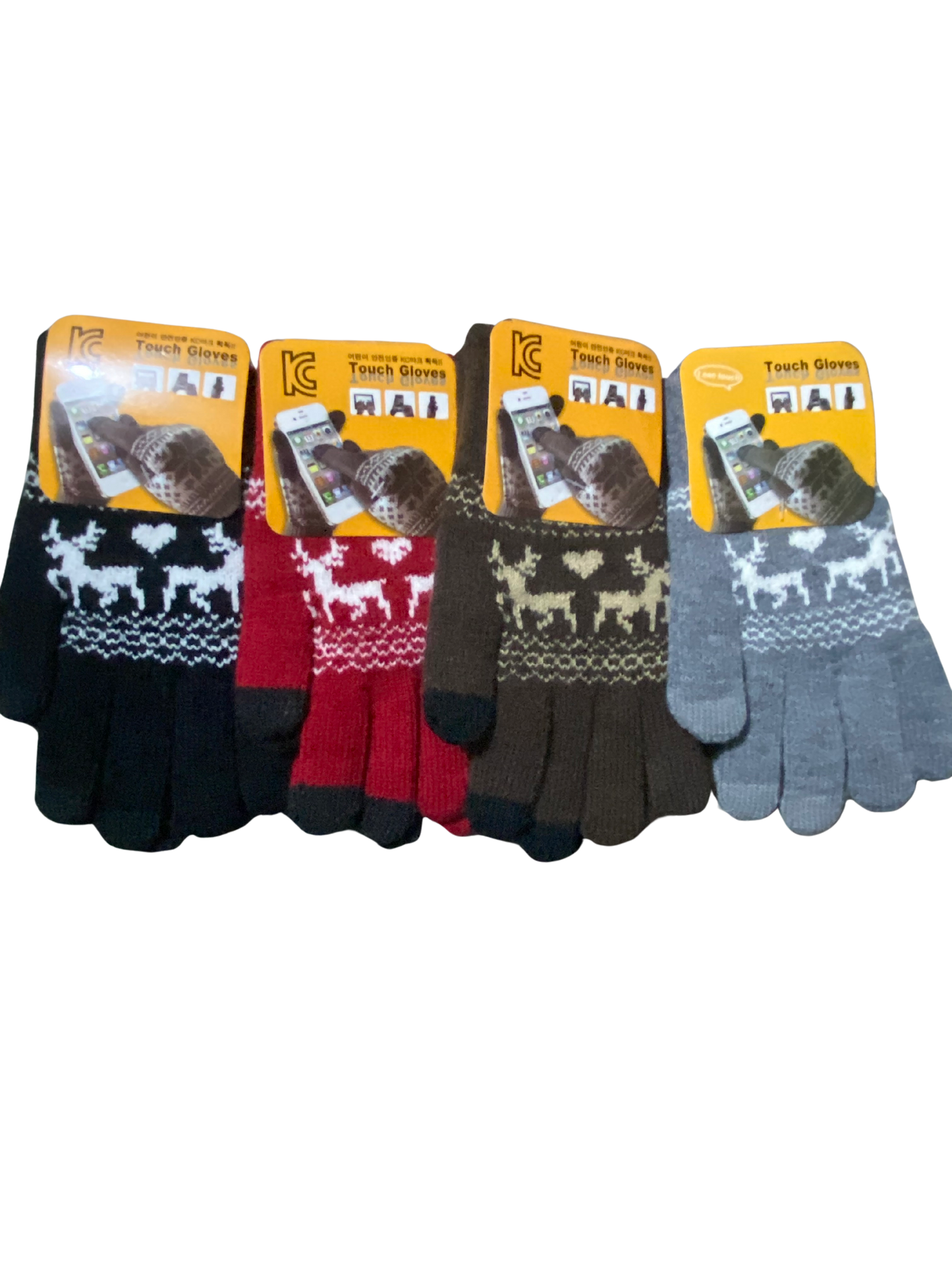Women Magic Touch Screen Gloves Smartphone Tablet Warm Knit Gloves