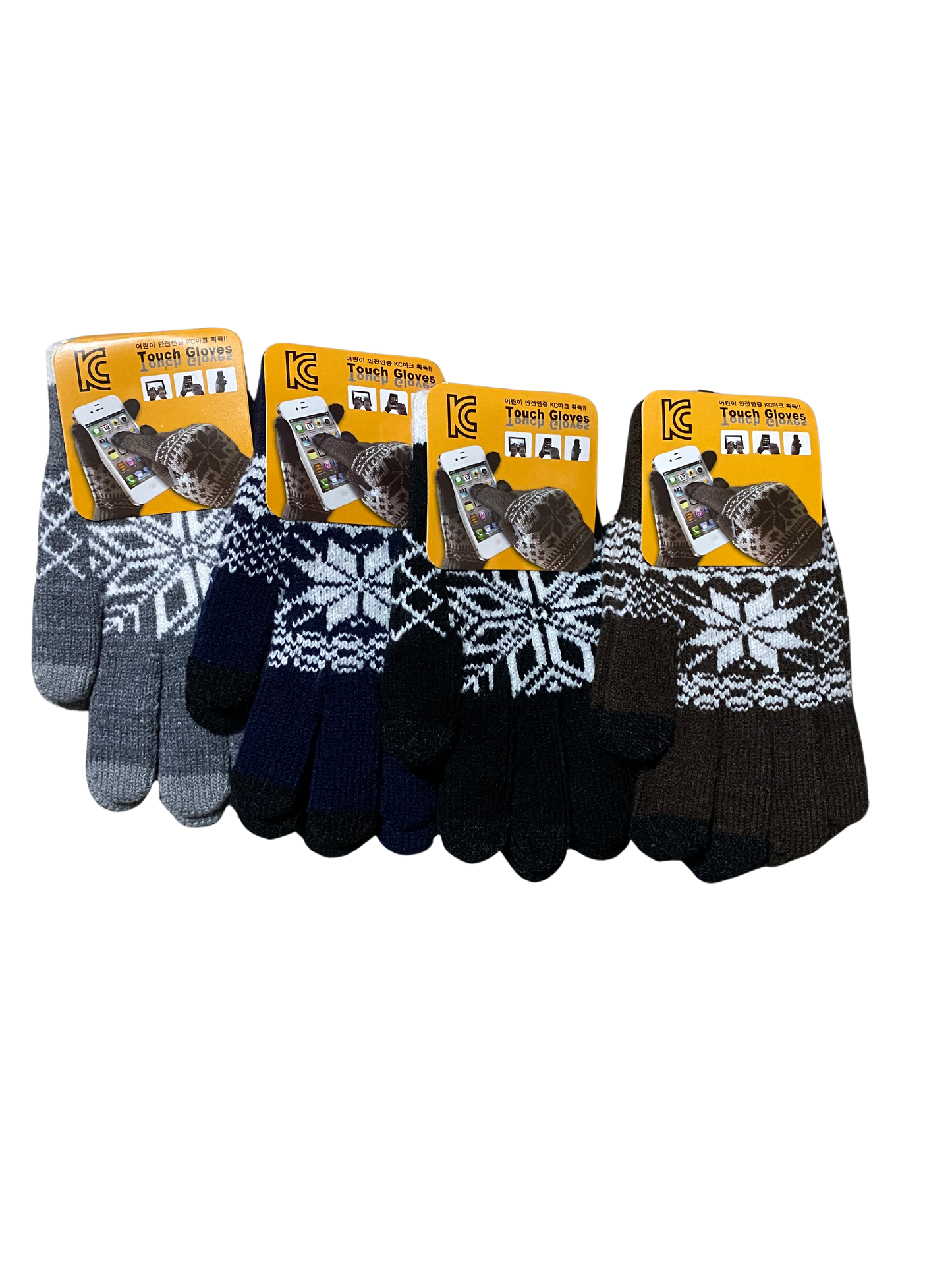 Women Unisex Magic Touch Screen Gloves Smartphone Tablet Warm Knit Gloves