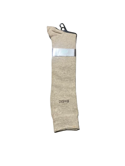 Women Fashion Classic Basic Casual Knee High Cotton socks Fits Ladies 2-8