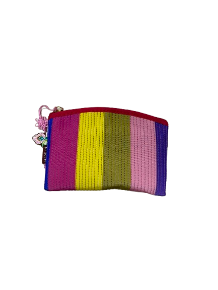 Korean traditional pattern quilted coin or credit card purse wallet Kpop