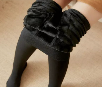 Wool Cotton Women Tights Winter Pantyhose Stocking