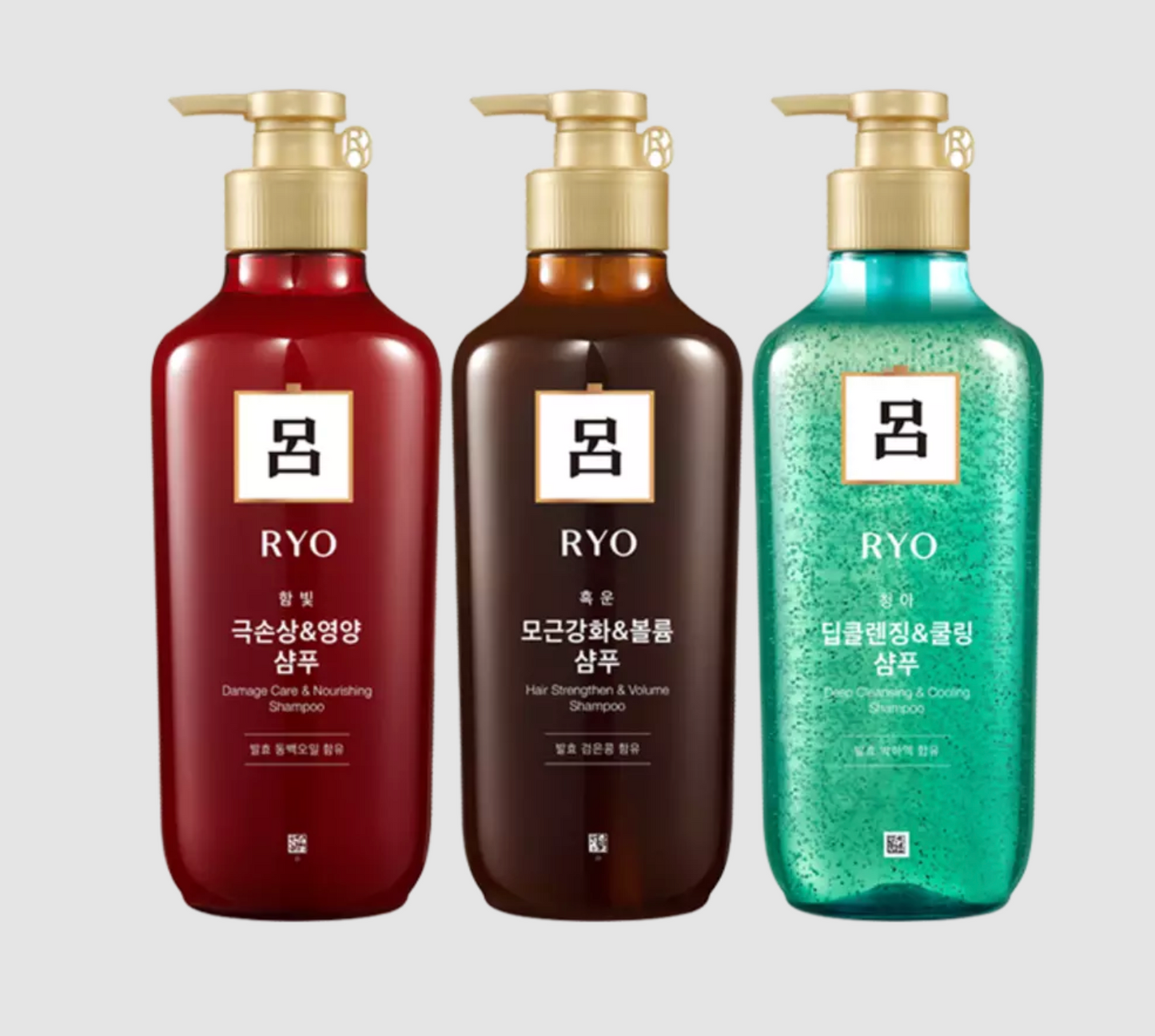 Ryo Damage Care & Nourishing Shampoo 680ml Conditioner 550ml