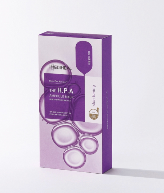 MEDIHEAL H.P.A Skin Toning Essential Ampoule Mask Sheet 27ml x 10pcs