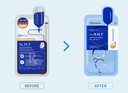 MEDIHEAL NMF 4 Essential Ampoule Mask Sheet 27ml x 10 miếng 