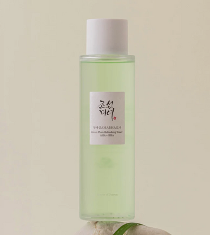 [BEAUTY OF JOSEON] Nước hoa hồng xanh mận: AHA + BHA 150ml Sản xuất tại Hàn Quốc 