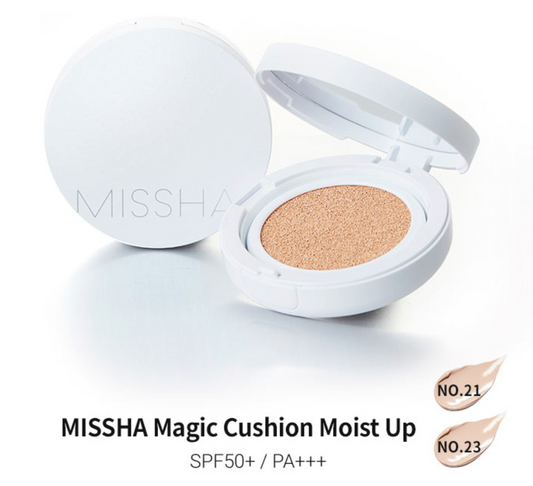 [MISSHA] Magic Cushion Moist Up - 2 Colors (1pc) SPA 50+ PA+++