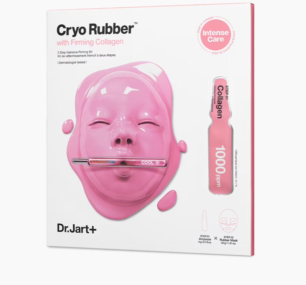 Dr.Jart+ CRYO RUBBER™ FACE MASK WITH FIRMING COLLAGEN Single Use 2 Step Mask