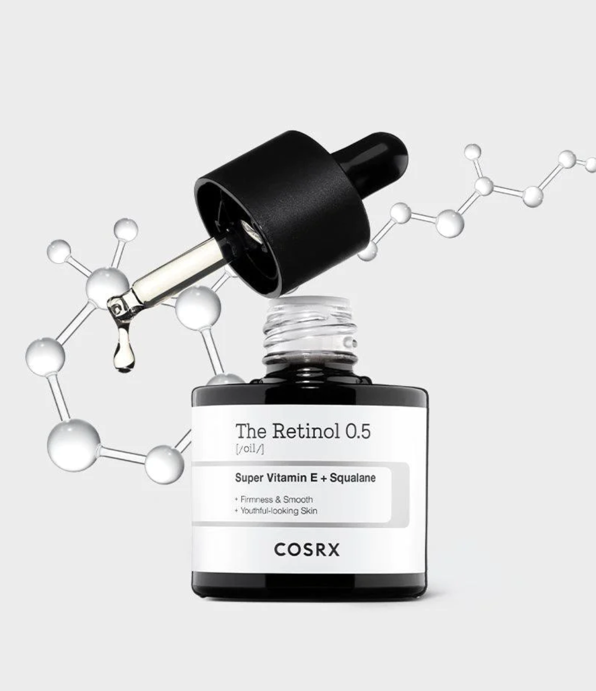 [COSRX] The Retinol 0.5 Oil 20ml | Cruelty-Free Anti-aging serum