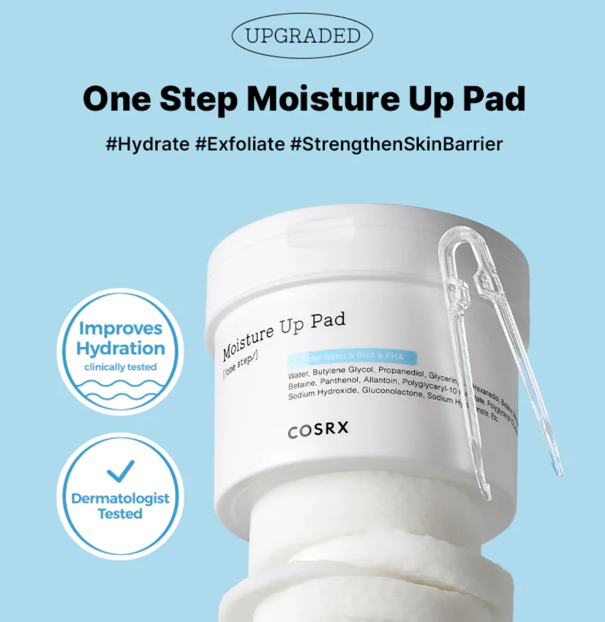 COSRX One Step Original Clear Pad (70 Pads)