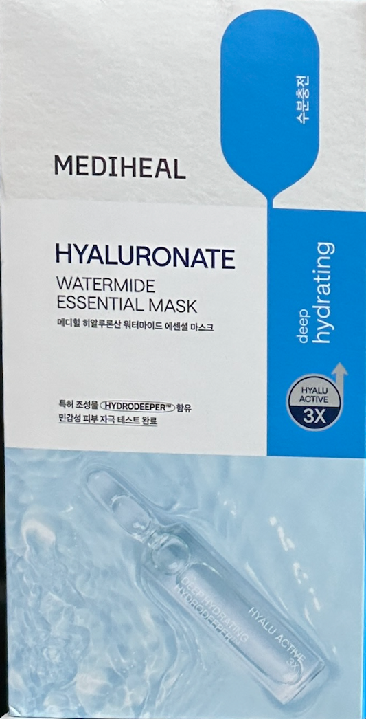 Mediheal Hyaluronate Watermide Hydrating Essential Mask 24ml x 10 pcs