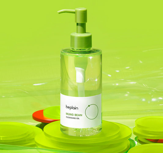 Beplain Mung Bean Cleansing Oil 200ml + 200ml Refill