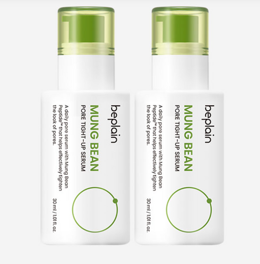 Beplain Mung Bean Pore Tight-Up Serum 30ml + Free 30ml