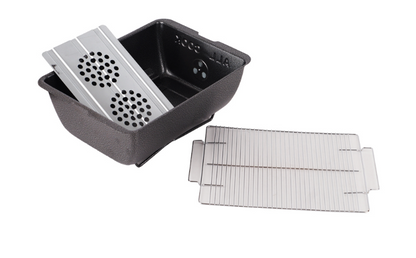 Rectangular Portable Outdoor Charcoal BBQ Grill Camping Made In Korea