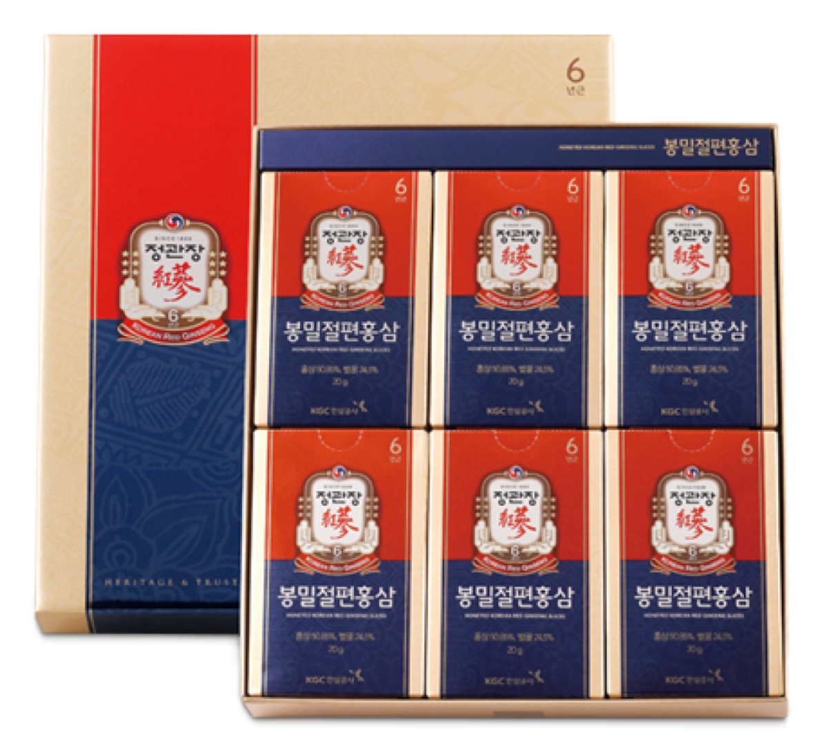 [Jung Kwan Jang] Korean Red Ginseng Honey Slices 20g x 12