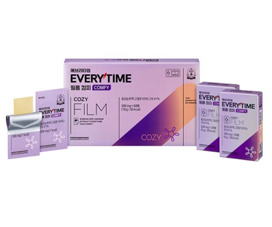 [Jung Kwan Jang] Koren Red Ginseng Extract Everytime Film Comfy 300mg x 60 pcs