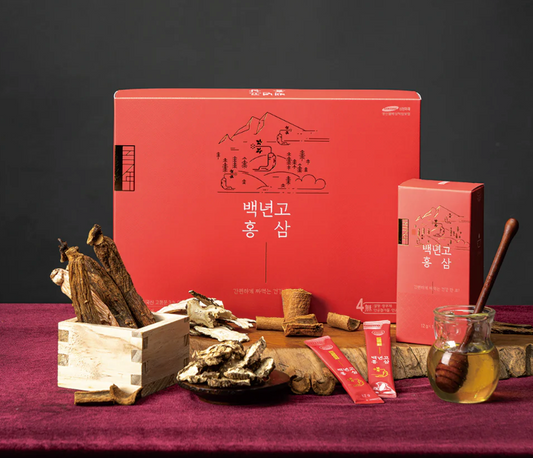 Baeknyengo Korean Red Ginseng 12g x 30 sticks