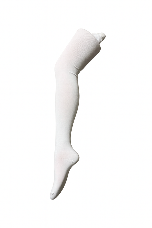 Women Thigh High Over the Knee Socks Solid Cotton Socks Size 2-8