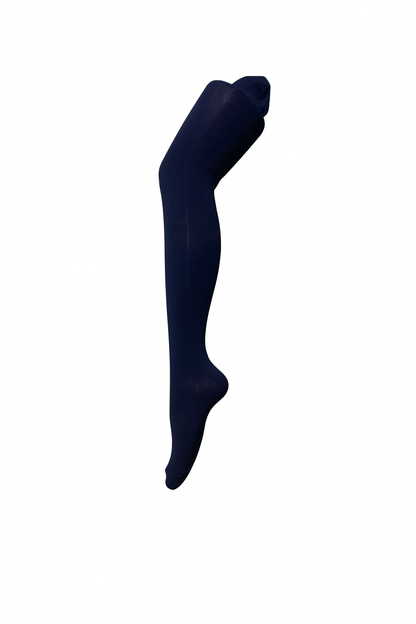 Women Thigh High Over the Knee Socks Solid Cotton Socks Size 2-8