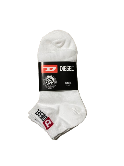 4 PAIRS Bundle Women Diesel Premium Cotton Thin Lowcut Sport Socks size 2-8