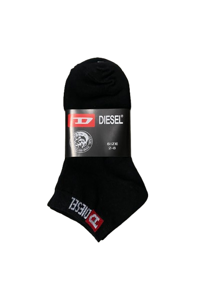 4 PAIRS Bundle Women Diesel Premium Cotton Thin Lowcut Sport Socks size 2-8