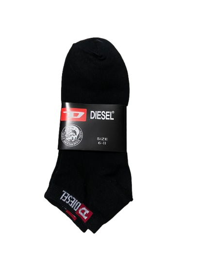4 PAIRS Bundle Unisex Diesel Premium Cotton Thin Lowcut Sport Socks size 6-11