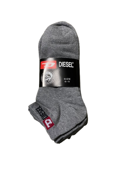 4 PAIRS Bundle Unisex Diesel Premium Cotton Thin Lowcut Sport Socks size 6-11
