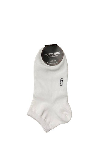 3 Pairs Ankle Low Cut Socks Natural Cotton Soft Breathable Socks for Daily Wear