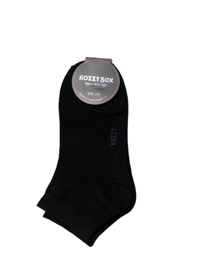 3 Pairs Ankle Low Cut Socks Natural Cotton Soft Breathable Socks for Daily Wear