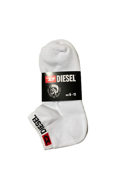 3 PAIRS Men Diesel Premium Cotton Ankle Sport Cushion Socks size 6-11