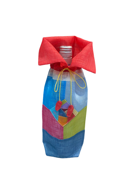 Korean Traditional Colour Wine Bottle Cover Cloth Gift & Decoration AU Stock