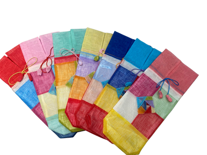 Korean Traditional Colour Wine Bottle Cover Cloth Gift & Decoration AU Stock