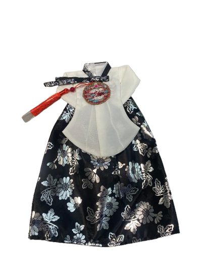 Korean Traditional Hanbok Wine Bottle Cover – Handmade Gift Wrap or Decor