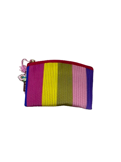 Korean traditional pattern quilted coin or credit card purse wallet Kpop