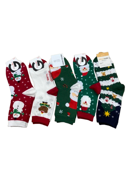 Women Christmas Gifts Socks Cute Style Xmas Party Socks Stocking